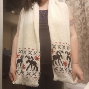 Reindeer scarf ~warm